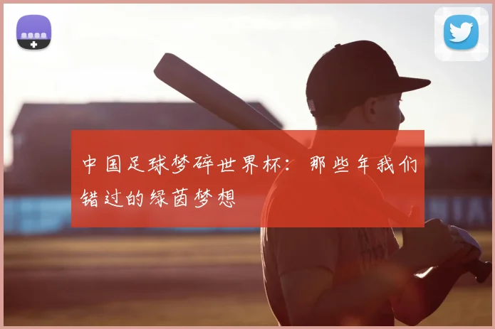 中国足球梦碎世界杯：那些年我们错过的绿茵梦想