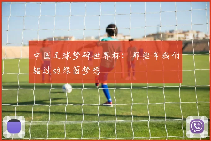 中国足球梦碎世界杯：那些年我们错过的绿茵梦想