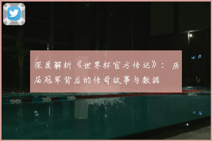 深度解析《世界杯官方传记》：历届冠军背后的传奇故事与数据